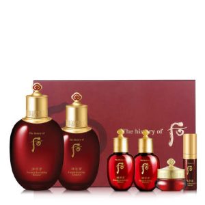 WH JYH JINYUL 2PCS SET - BỘ KEM HỒNG SÂM TRẺ HÓA, SĂN CHẮC DA - WHOO ĐỎ 2 LOẠI