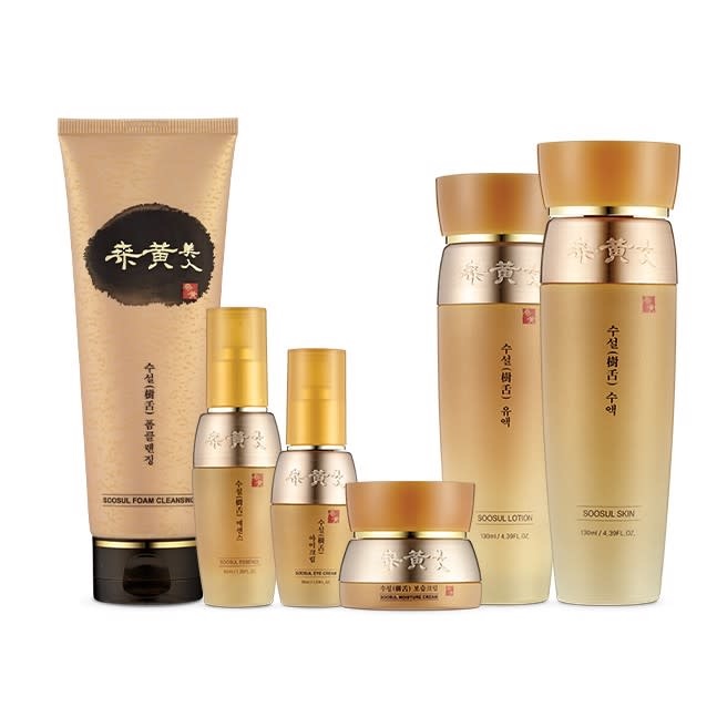 SS GINSENG FABULOUS 6 PCS ANTI-AGING REJENUVATING FULL SET (#1) - BỘ KEM ĐẦY ĐỦ 6 LOẠI TRẺ HÓA, TÁI SINH DA VỚI NẤM THƯỢNG HOÀNG VÀ NHÂN SÂM HÀN QUỐC