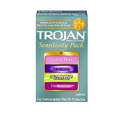 TROJAN CONDOM SENSITIVITY ULTRA THIN LUBRICATED 12 COUNT