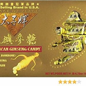 PP AMERICAN GINSENG CANDY GOLD 4.78 OZ - KẸO SÂM