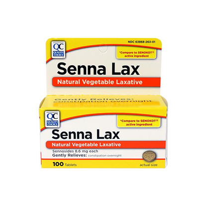 QC SENNA TABLET 10CT