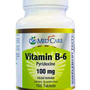 MC VITAMIN B6 100MG TABLETS (100 CT) - THUỐC BỔ THẦN KINH VÀ HỆ MIỄN DỊCH