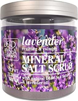 GIFT DS BODY LAVENDER SALT SCRUB W/ DS MINERALS 660 GRAMS - MUỐI TẨY TẾ BÀO DA CHẾT CHO CƠ THỂ VỚI KHOÁNG CHẤT: NGỪA LÃO HÓA, GIÚP THƯ DÃN (MÙI LAVENDER)