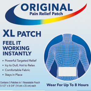 GIFT ORIGINAL PAIN RELIEF XL PATCH 1 CT - CAO DÁN GIẢM ĐAU GÂN KHỚP LỚN
