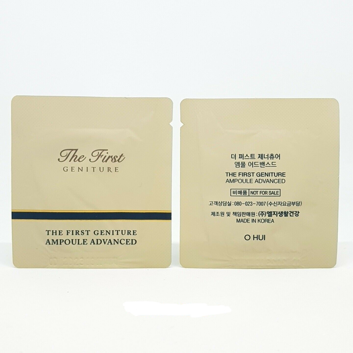 SAMPLE OH THE FIRST GOLD AMPOULE - SAMPLE TINH CHẤT VÀNG 24K TÁI SINH DA