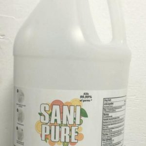 PPE SANI PURE HAND SANITIZER 1 GALLON LIQUID 1CT - GEL SÁT KHUẨN TAY (1 BÌNH LỚN 1 GALLON)