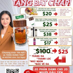 RA MẮT BỘ DƯỢC THẢO XUÂN NHAN ĐẸP - CHĂM SÓC NGƯỜI LÀM NAIL ($25)